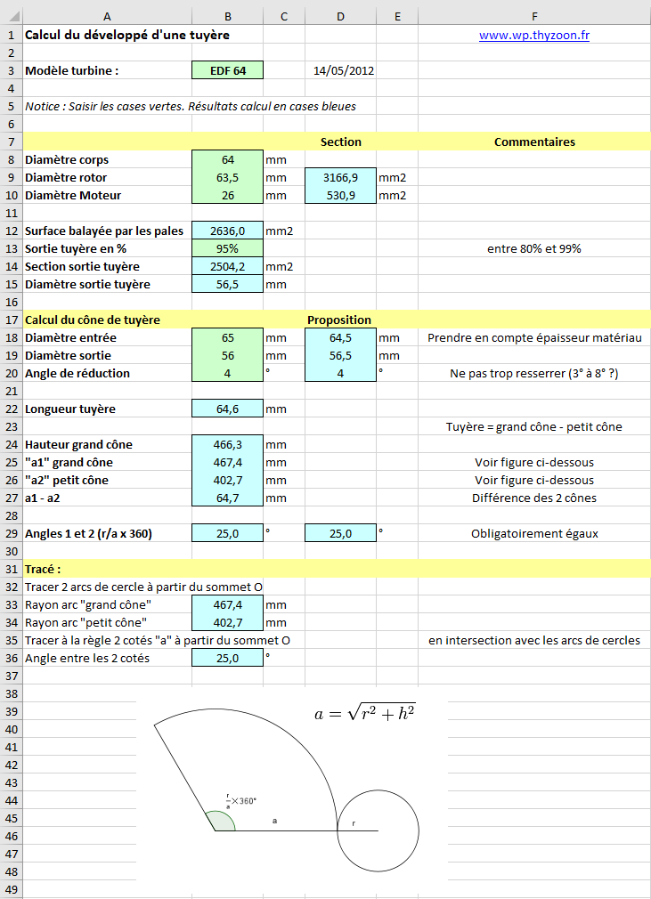 Feuille de calcul